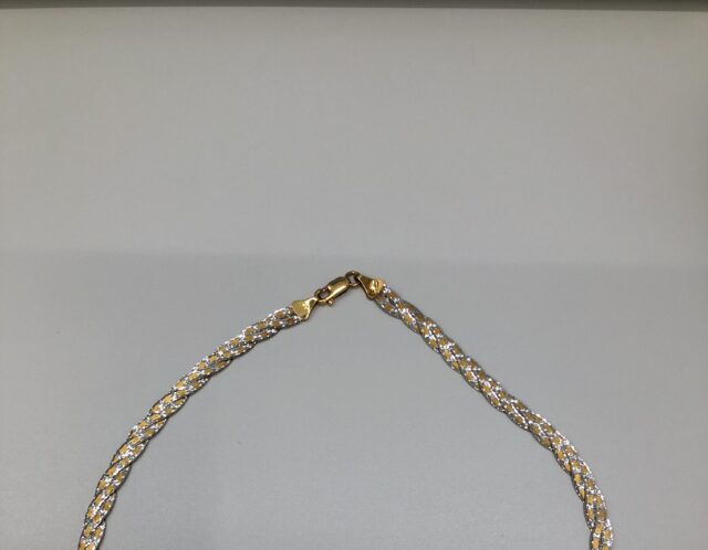 金のネックレスをお買取りさせていただきました。
