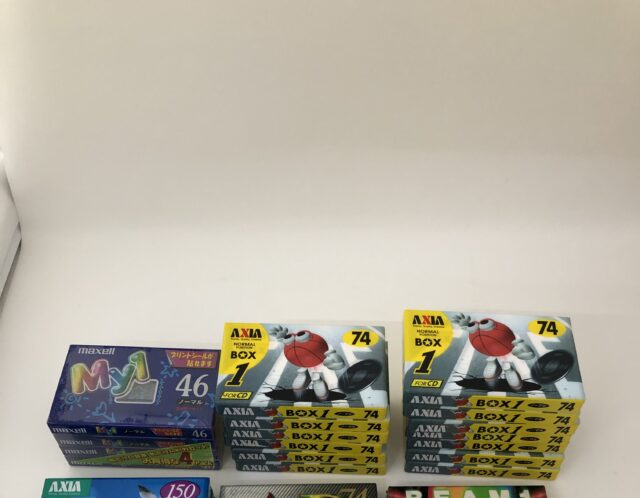 カセットテープ　おまとめをお買取り😄！