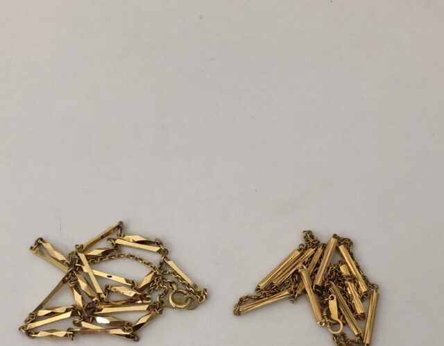 金のアクセサリーをお買取りしました😊✨