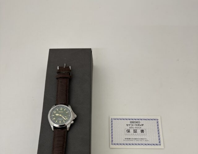 SEIKO セイコー 6R15-00E0 Alpinist アルピニストをお買取りしました(^^♪