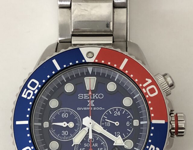 SEIKO PROSPEX プロスペックス V175-0AD0をお買取りしました(^^)/