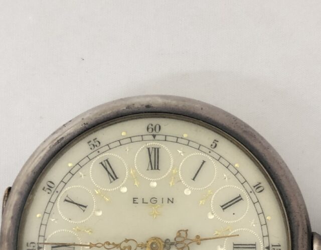 ELGIN エルジン ファンシーダイアル パイヨン 手巻き 懐中時計をお買取りしました(^^)/