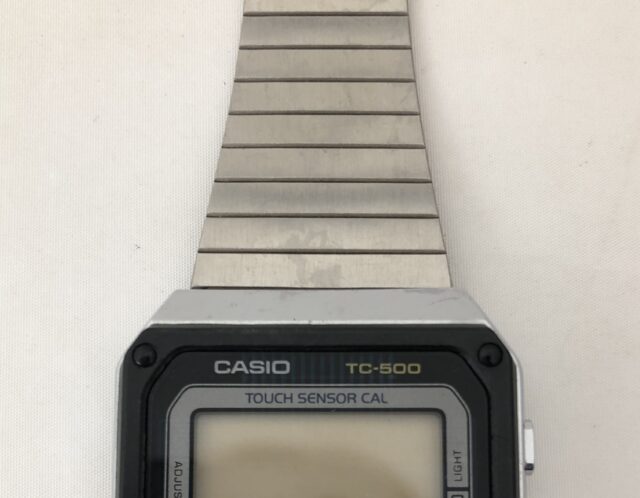 CASIO　カシオ　TC-500　腕時計をお買取りしました(*´ω｀)