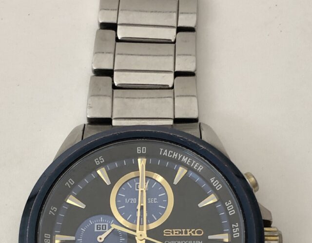 SEIKO　セイコー　クロノグラフ　7T92-0TX0　腕時計をお買取りしました( *´艸｀)
